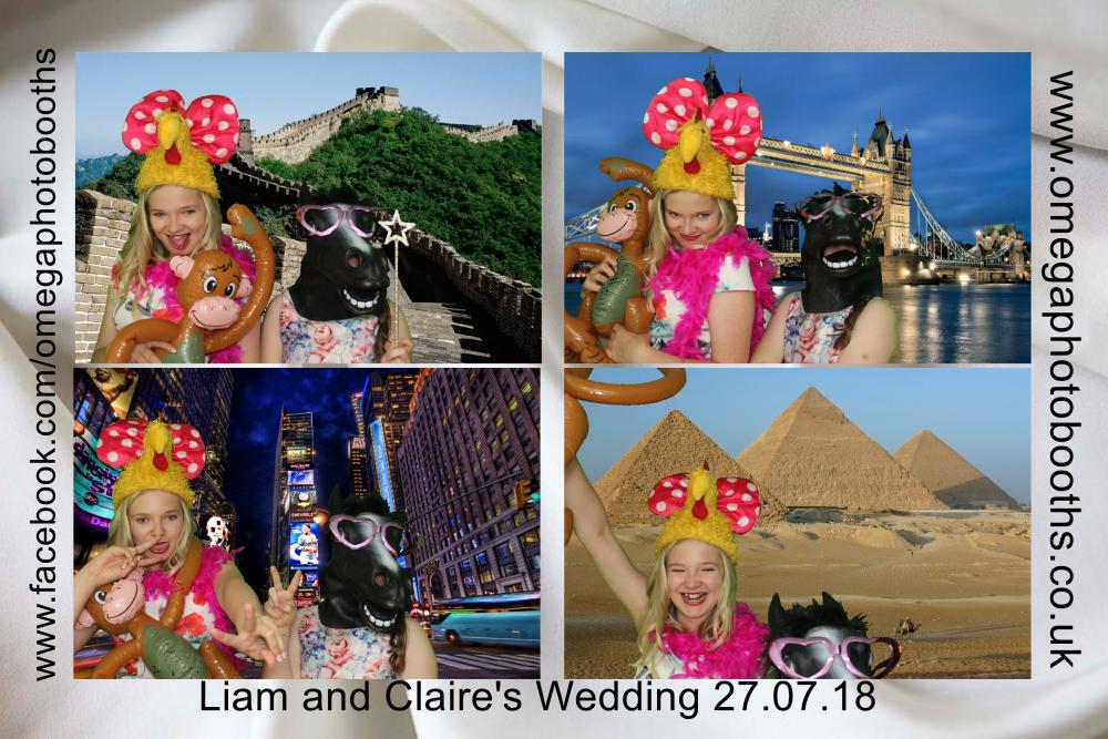 Liam & Claire's Wedding | View more photos from the event at gallery.omegaphotobooths.co.uk/u/Omega-Photobooths/Liam-Claires-Wedding